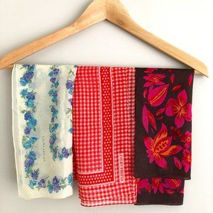 Laura Ashley Made In Italy Scarf x 3